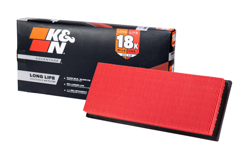 K&N Universal Air Filter 4in Flg 8-1/2in B 5in T 8in H Gen 3 thumbnail 3