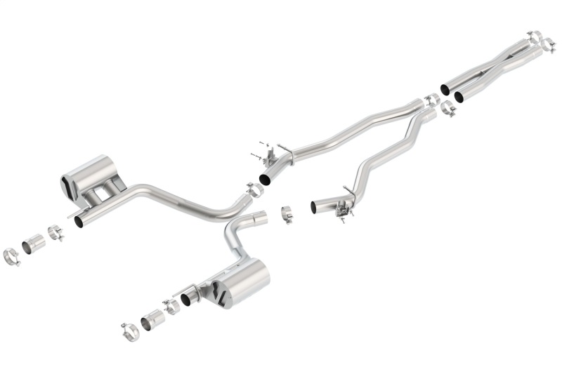 Borla 15-16 Dodge Challenger SRT/Scat Pcak 6.4L V8 ATAK Catback Exhaust thumbnail 4
