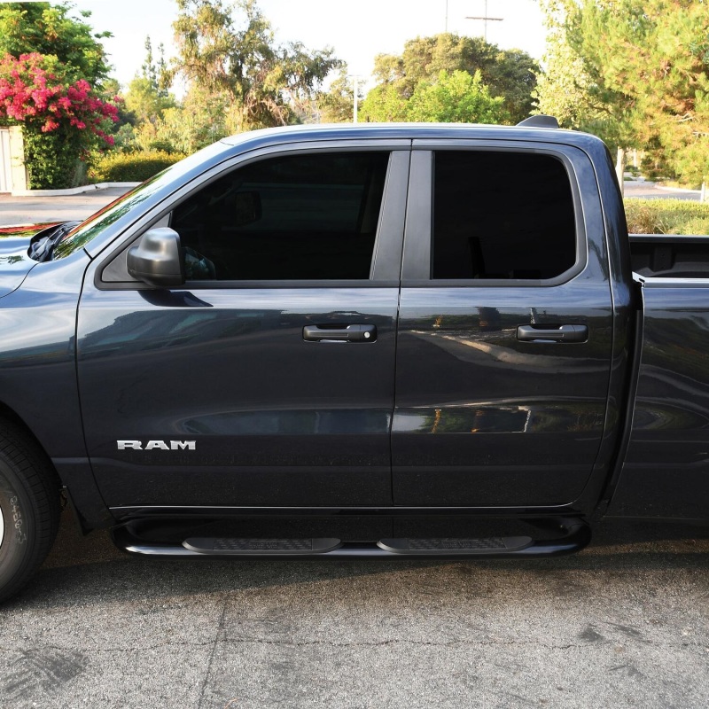 Westin 19-20 Dodge Ram 1500 Crew Cab Platinum 4 Oval Nerf Step Bars - Black thumbnail 7