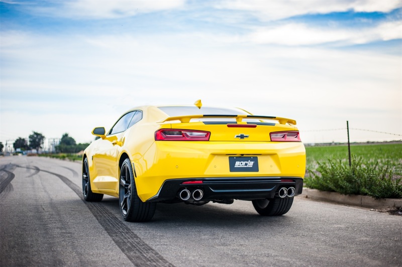 Borla 2016 Chevy Camaro 6.2L AT/MT S-Type Rear Section Exhaust w/o Dual Mode Valves thumbnail 6