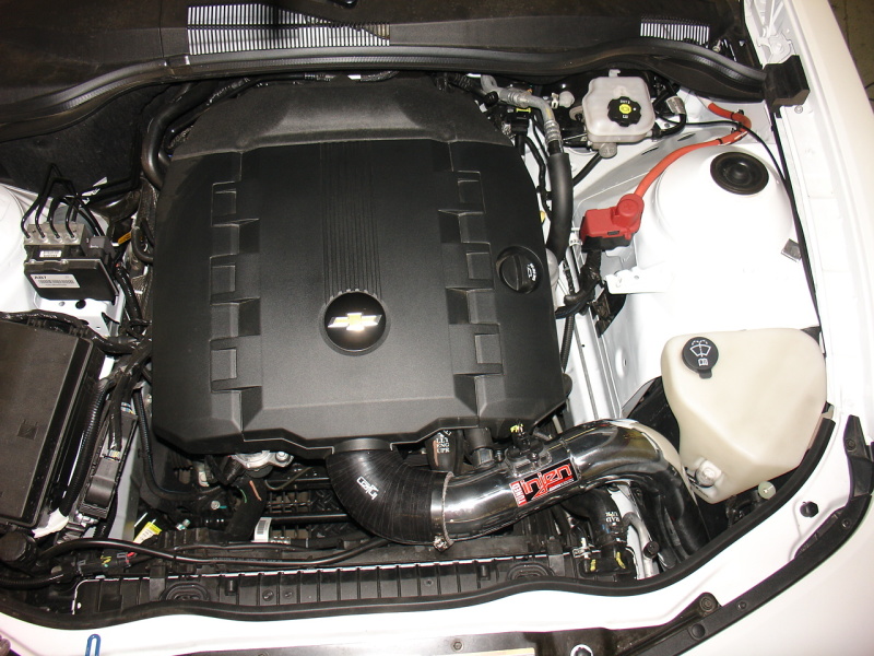 Injen 12-14 Chev Camaro SRI 3.6L V6 Polished Short Ram Power-Flow Intake System w/MR Tech&Air Fusion thumbnail 4