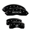 MGP 4 Caliper Covers Engraved Front Buick Rear Black Finish Silver Char 2017 Buick Envision thumbnail 8