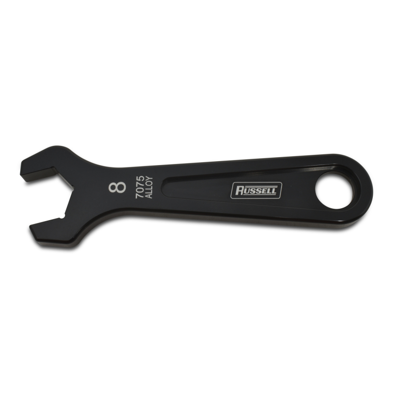 8AN Russell Single Hose End Wrench With Anodized Finish