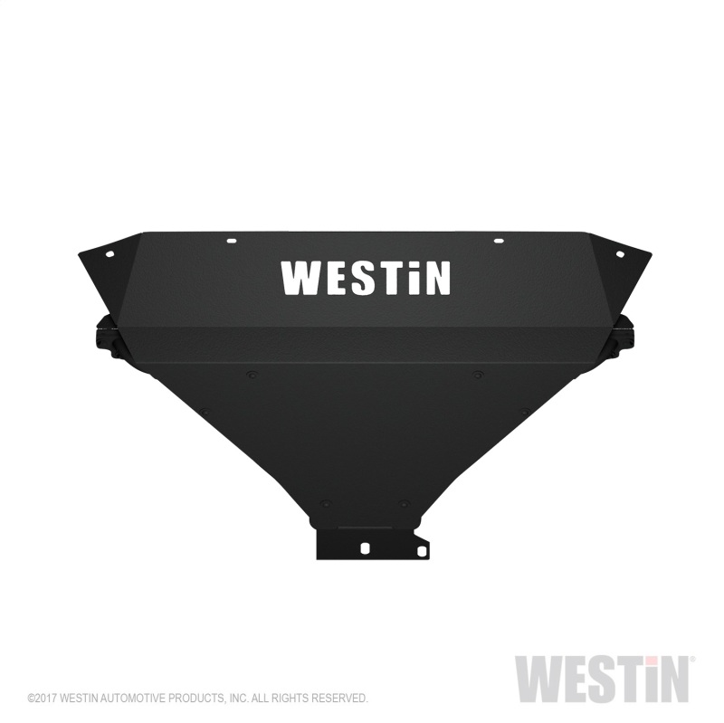 Westin 2014-2018 Chevy Silverado 1500 Outlaw Bumper Skid Plate - Textured Black thumbnail 7