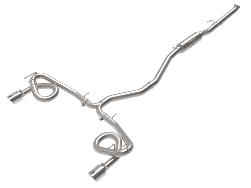 aFe 22-23 Honda Civic Si L4 1.5L (t) Takeda 2.5in to 3in 304 SS Cat-Back Exhaust w/ Polished Tips thumbnail 2