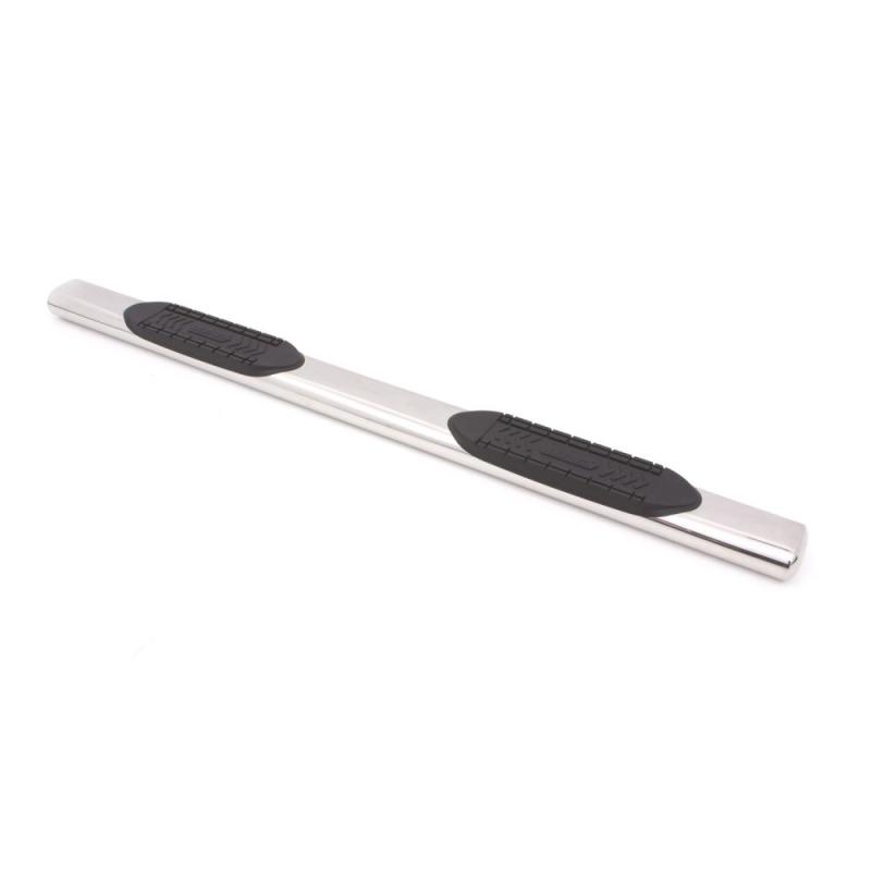 Lund 2019 Chevy Silverado 1500 Crew Cab (Rocker Panel) 6in. Oval Straight SS Nerf Bars - Polished thumbnail 5