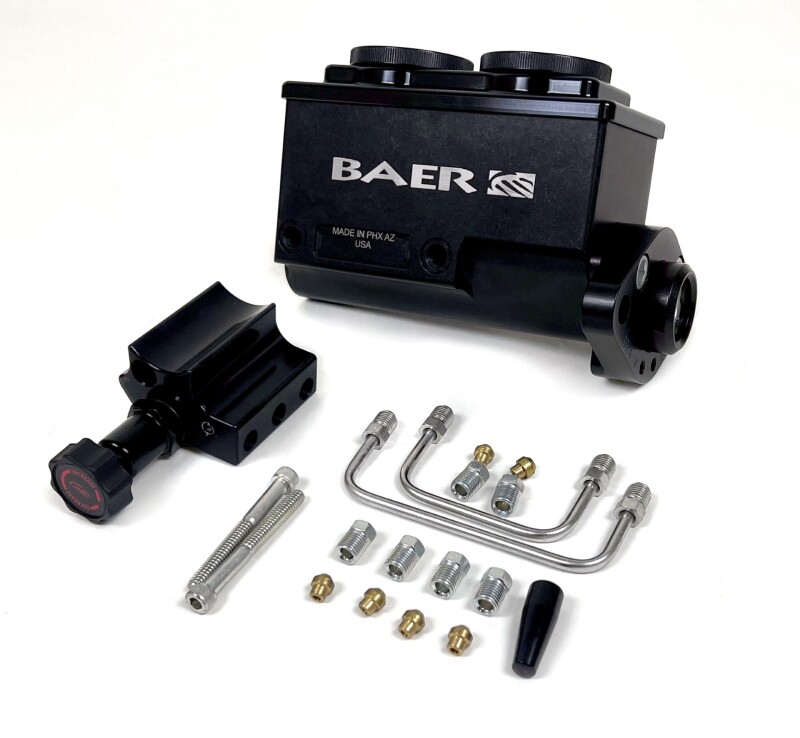 Baer Brakes GM/Ford 15/16in Bore Remaster 2-Bolt Master Cylinder Kit - Black thumbnail 9