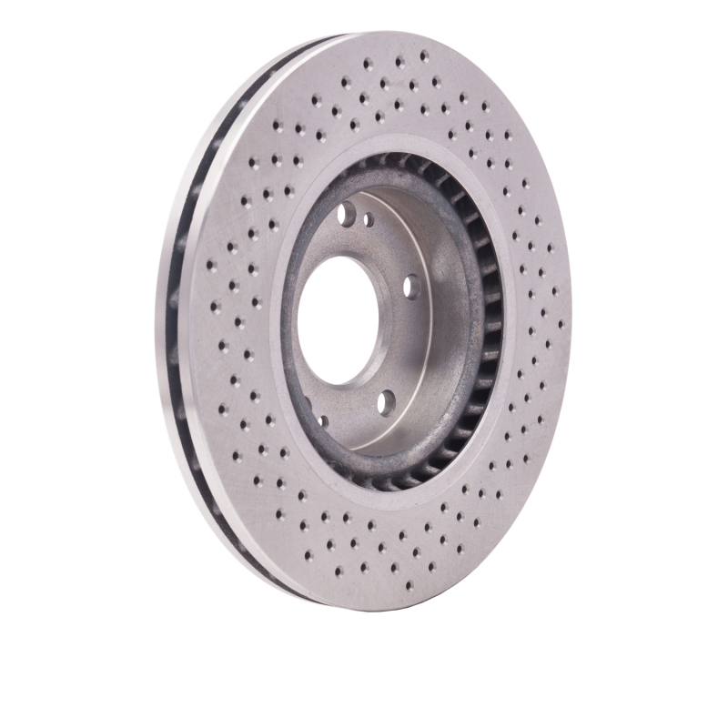 DFC 07-08 Hyundai Tiburon Front Drilled Brake Rotor