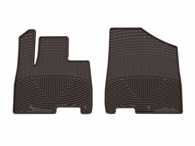 WT Rubber Mats - Front - Cocoa