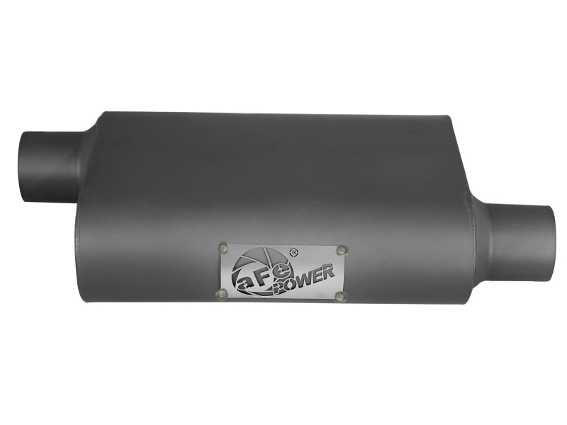 aFe Scorpion Replacement Alum Steel Muffler 2-1/2in In/Out Baffled Offset/Offset 13inL x10inW x4inH thumbnail 8
