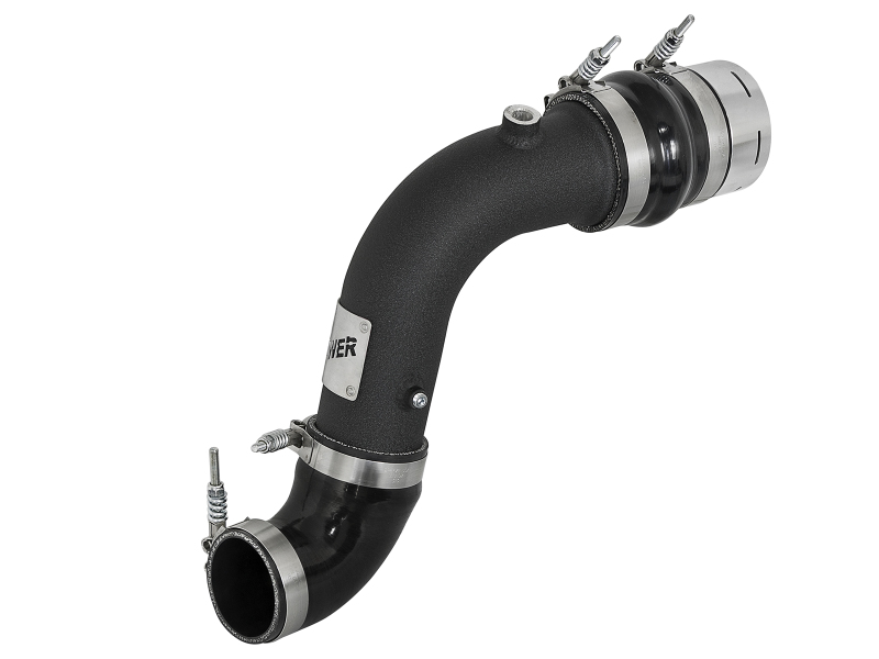 BladeRunner 3 IN Aluminum Cold Charge Pipe Black
