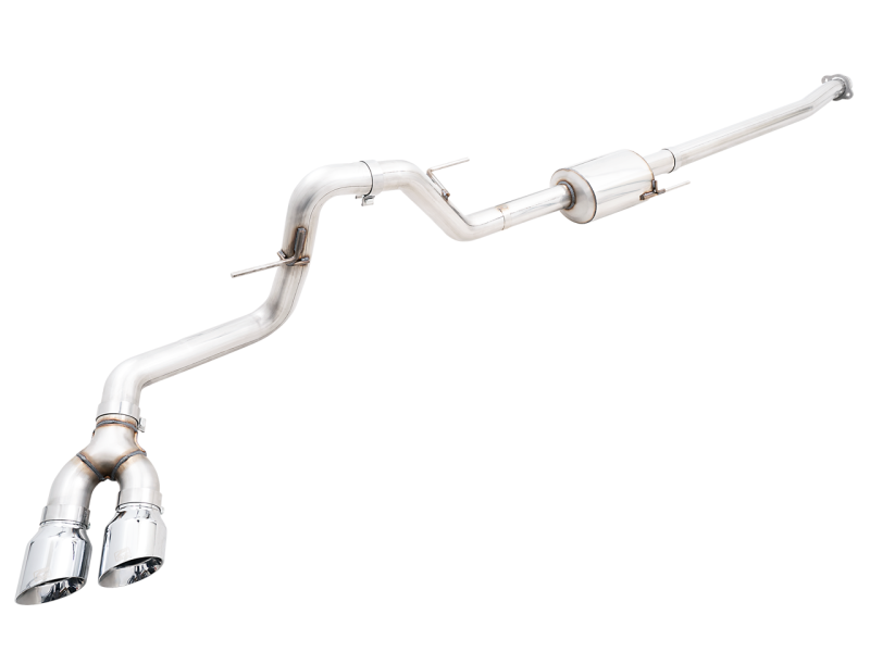 AWE Tuning 0FG 21+ Ford F150 Dual Side Exit Cat-Back Exhaust- 4.5in Chrome Silver Tips thumbnail 3