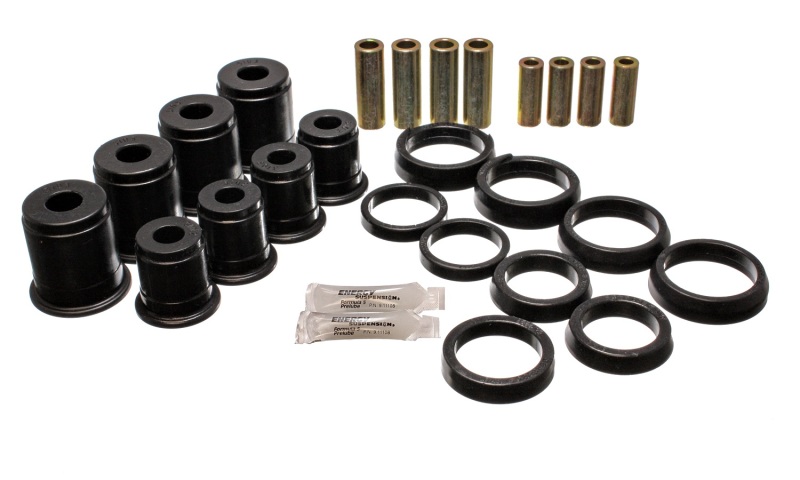Energy Suspension 84-01 Jeep Cherokee/Wagoneer/Comanche 4WD Black Front Control Arm Bushings thumbnail 2
