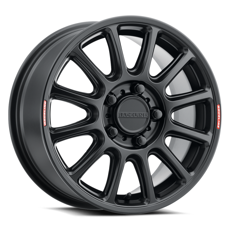 Raceline A14VB Alpha 15x7in/5x114.3 BP/56mm Offset/68mm Bore - Satin Black Wheel thumbnail 2