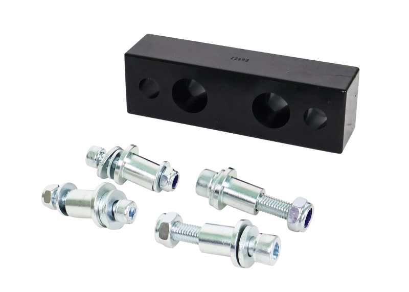 Reduces drivetrain movement for sharper throttle response