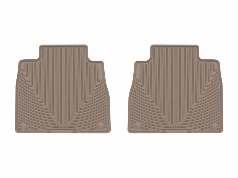 WT Rubber Mats - Rear - Tan