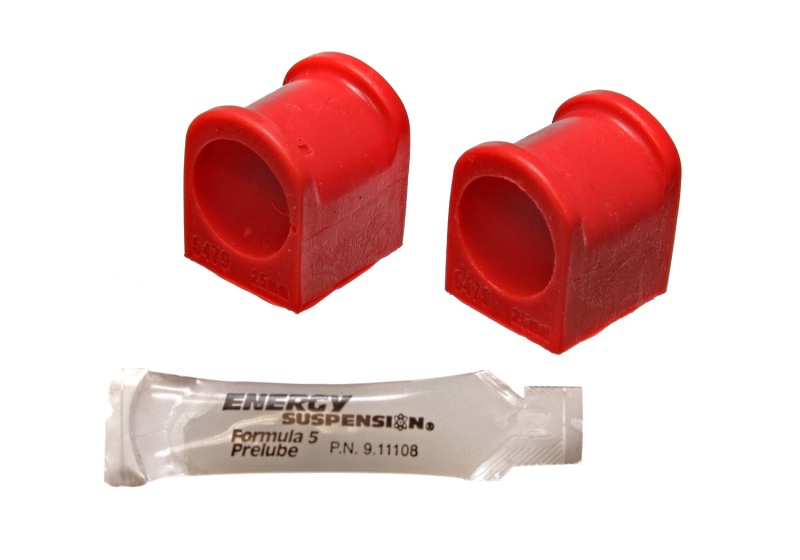 Energy Suspension 97-01 Ford Escort/ZX2 Red 25mm Front Sway Bar Bushing Set thumbnail 4
