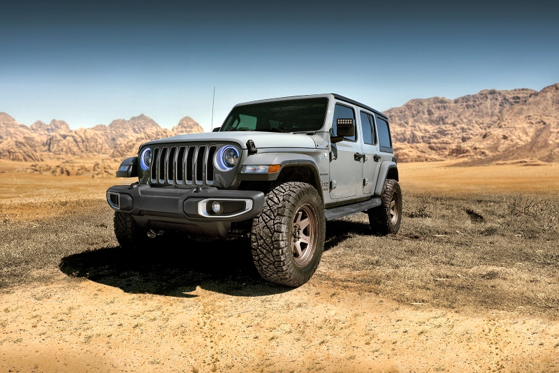 Oracle Jeep Wrangler JL/JT 7in. High Powered LED Headlights (Pair) - w/ BC1 Controller