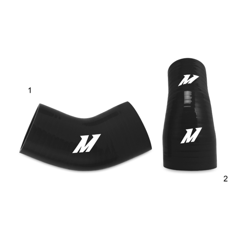Mishimoto MMICP-EVO-01LBK Intercooler Pipe Kit, Black, Lower, fits Mitsubishi Lancer Evo 7/8/9 2001-2007