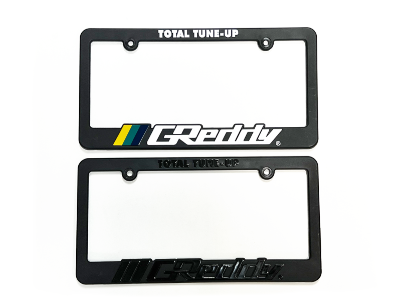 GReddy Total Tune Up License Plate Frame - 3 Color thumbnail 3