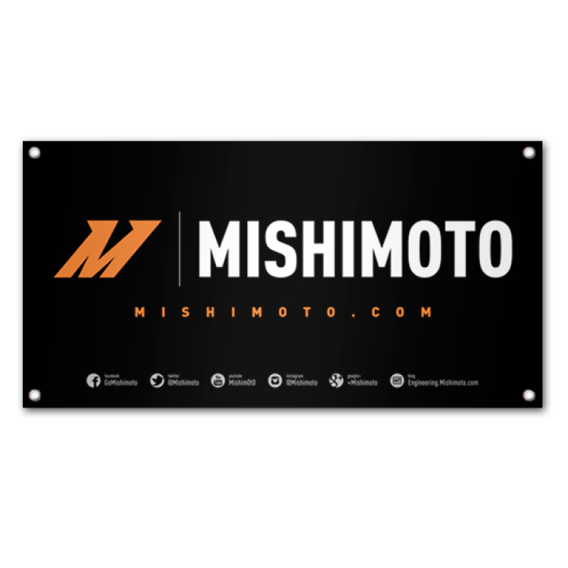 Mishimoto Promotional Medium Vinyl Banner 33.75x65 inches thumbnail 4