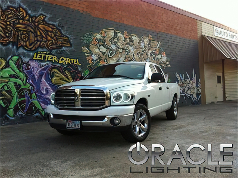 Oracle 06 Dodge Ram SMD HL - Black - ColorSHIFT w/ 2.0 Controller thumbnail 7