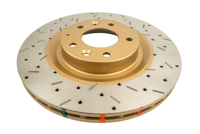 DBA HD Series 4000XS Brake Rotors DBA42550XS Disc Rotor, Cross-Drilled, Slotted, 4000 XS Series, Uni-Directional, Mazda, Front, Each thumbnail 5