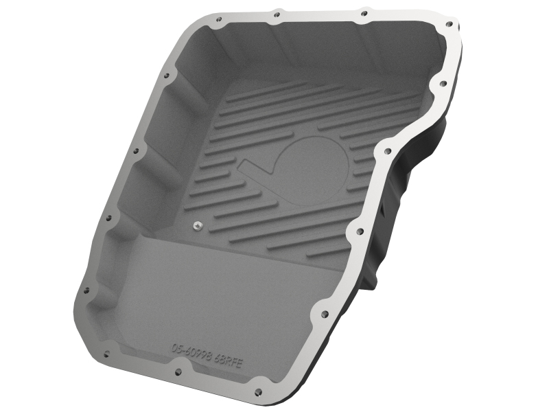 aFe Transmission Pan (Black w/ Machined Fins) 13-19 Dodge Diesel Trucks L6-6.7L (td) thumbnail 5