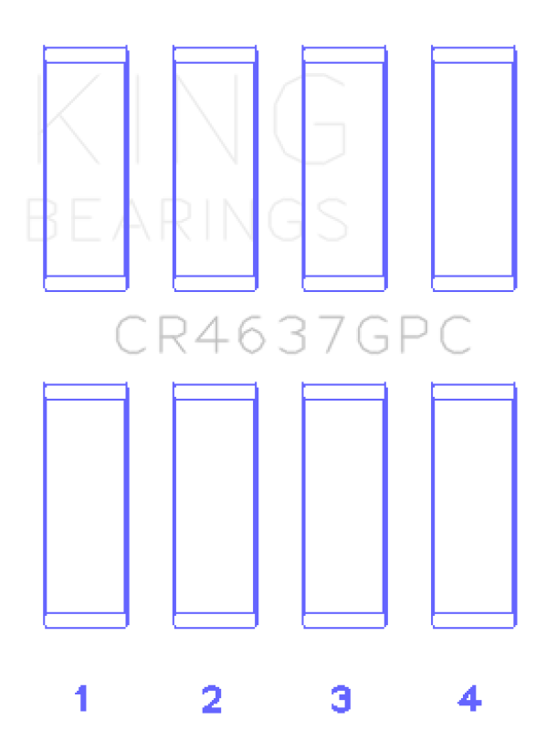 KING Performance Rod Bearings