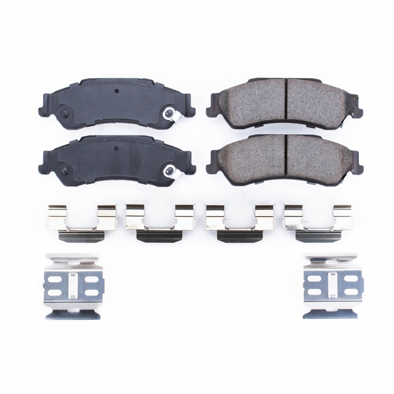 Power Stop 97-05 Chevrolet Blazer Rear Z17 Evolution Ceramic Brake Pads w/Hardware thumbnail 7