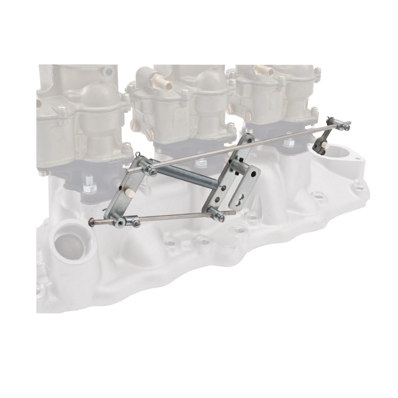 Edelbrock Carburetor Two-Barrel Progressive Throttle Linkage Kit 3X2 thumbnail 7