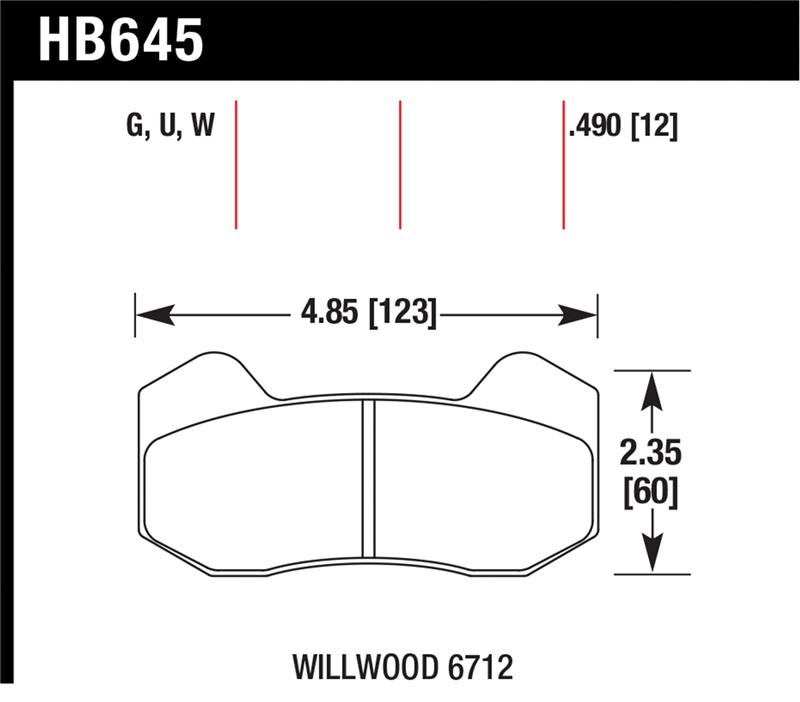 HAWK DTC-70 Brake Pad Sets