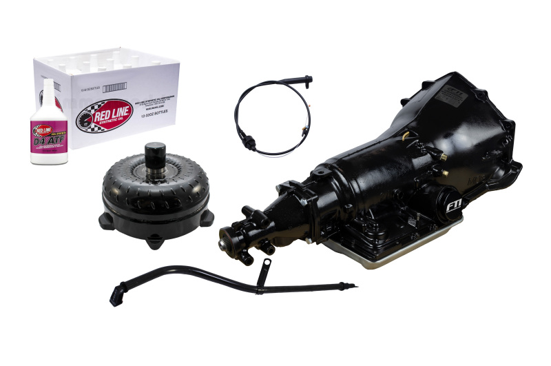 FTI 700R4 Transmission Kit - Level 3 - 600HP - Chevy Bell - Edelbrock Adapter SRLT0082 Converter
Transmission Kit