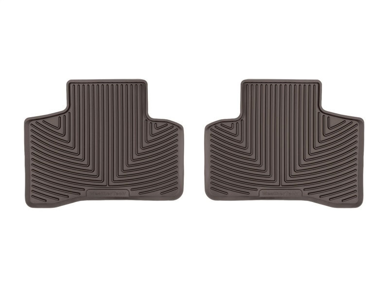 WT Rubber Mats - Rear - Cocoa