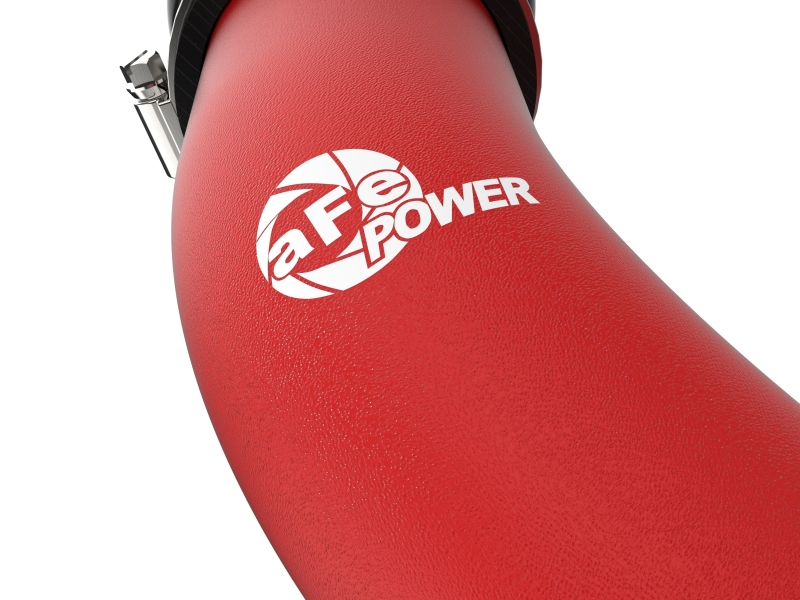 BladeRunner 2-1/2 IN Aluminum Hot Charge Pipe Red