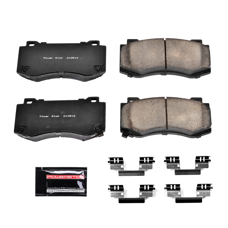 Power Stop 06-08 Dodge Magnum Front Z23 Coated Kit w/Calipers (2x psbL5087, 1x psbZ23-1298, 2x psbAR8773EVC) thumbnail 4