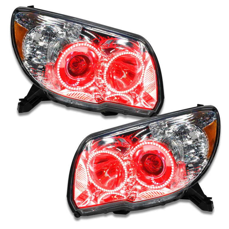 Oracle Lighting 06-09 Toyota 4-Runner Pre-Assembled LED Halo Headlights -Red thumbnail 3