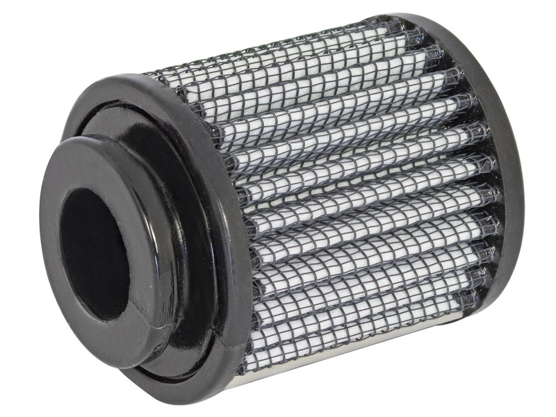aFe Magnum FLOW Crankcase Vent Filter 1 IN F x 2-1/2 IN B x 2-1/2 IN T x 2-1/8 IN H