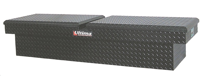Lund 67-99 Chevy CK Ultima Dual Lid Gull Wing Crossover Tool Box - Black thumbnail 5