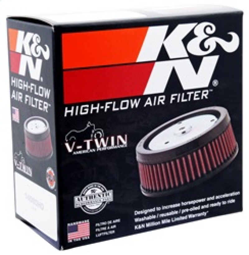 K&N S&S FILTER 6in OD x 4-5/8in ID x 2-3/16in H Replacement Filter for Harley-Davidson thumbnail 9