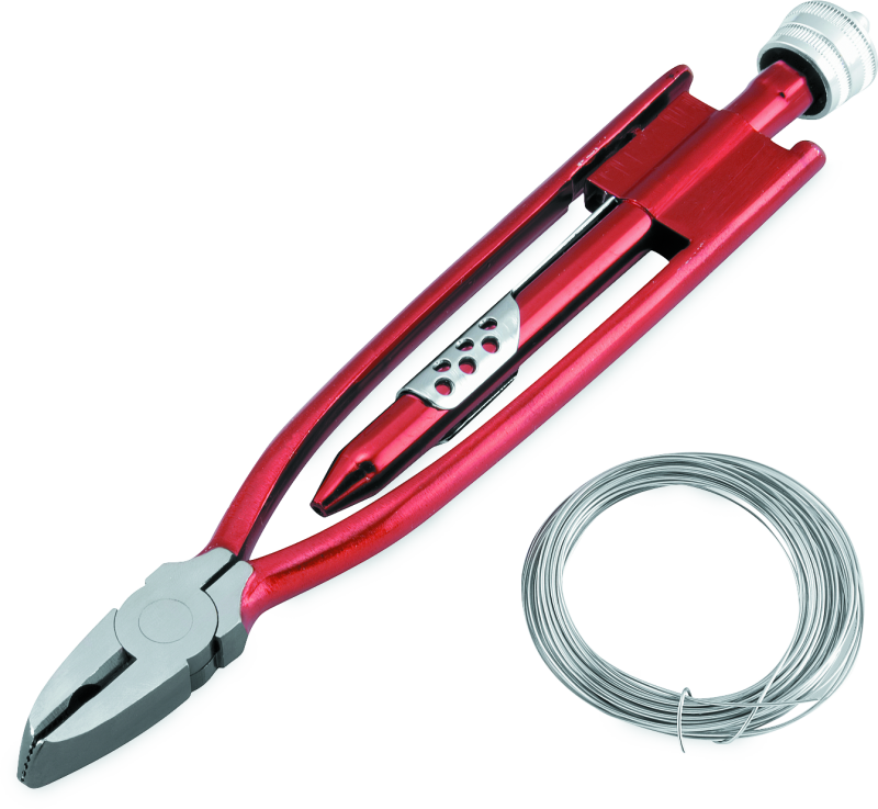 BikeMaster 9in Safety Wire Pliers w/ Wire thumbnail 2