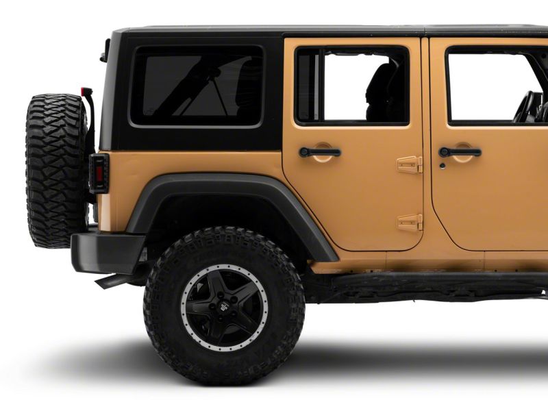 Raxiom 07-18 Jeep Wrangler JK Axial Series Trident LED Tail Lights- Black Housing (Smoked Lens) thumbnail 6