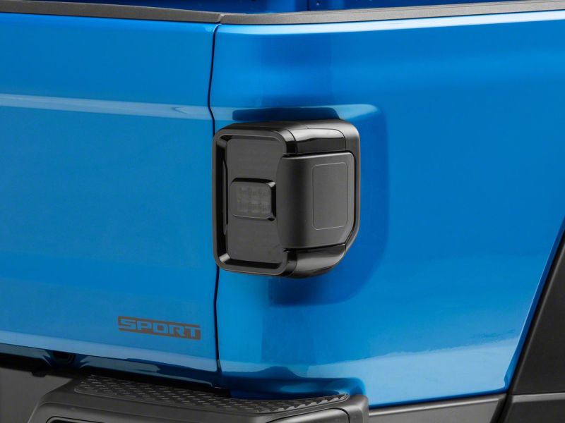 Raxiom 20-23 Jeep Gladiator JT Axial Series LED Tail Lights- Black Housing (Smoked Lens) thumbnail 9