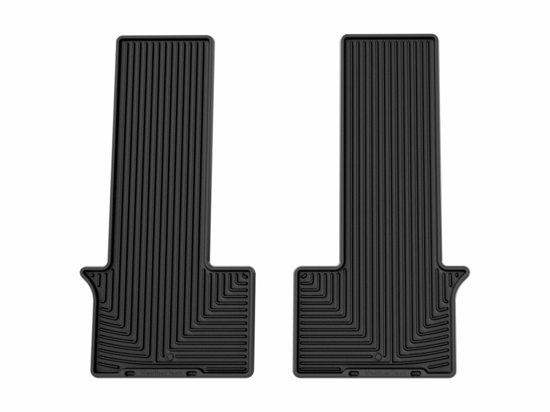 WT Rubber Mats - Rear - Blk