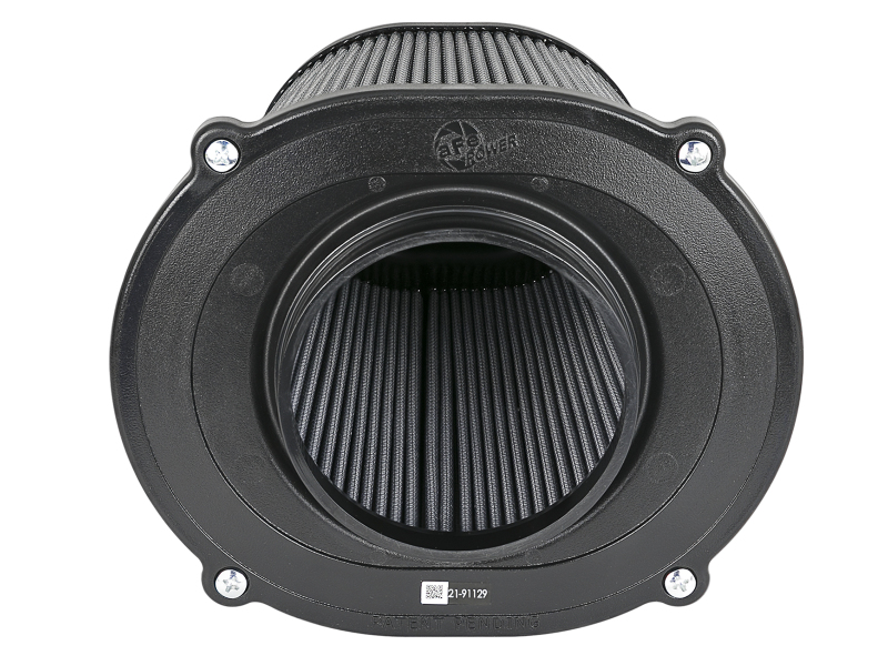 aFe Quantum Pro DRY S Air Filter Inverted Top - 5in Flange x 9in Height - Dry PDS thumbnail 9