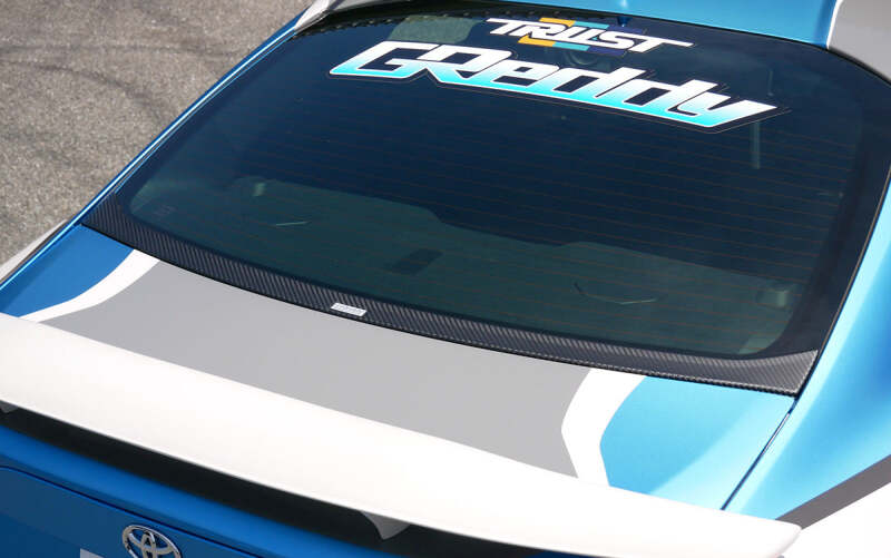 GReddy FRS/86/BRZ Rear Window Spoiler Aero Kit thumbnail 4