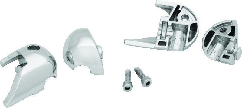 Kuryakyn Rear Atto Turn Signal Adapter Chrome thumbnail 3