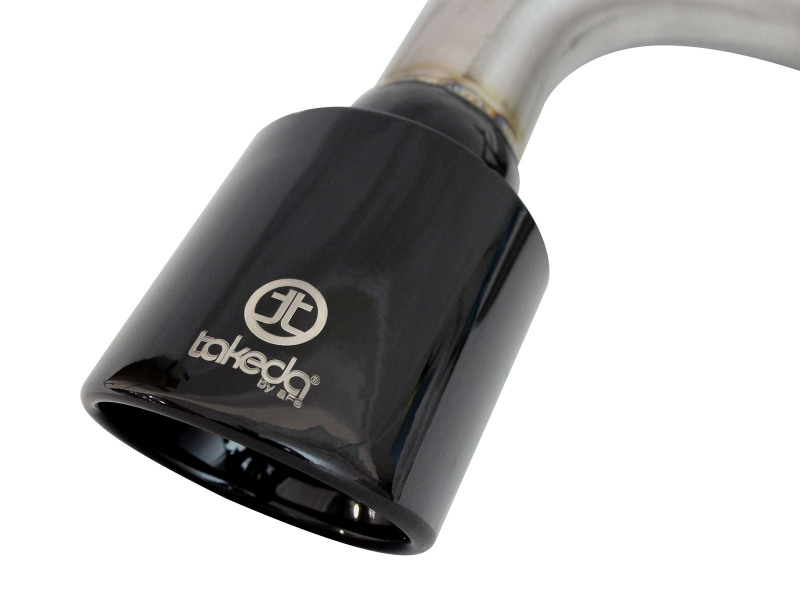 aFe Takeda 11-16 Scion TC 2.5L 2 1/4-2 1/2in Stainless Steel Axle-Back Exhaust w/Black Tip thumbnail 8