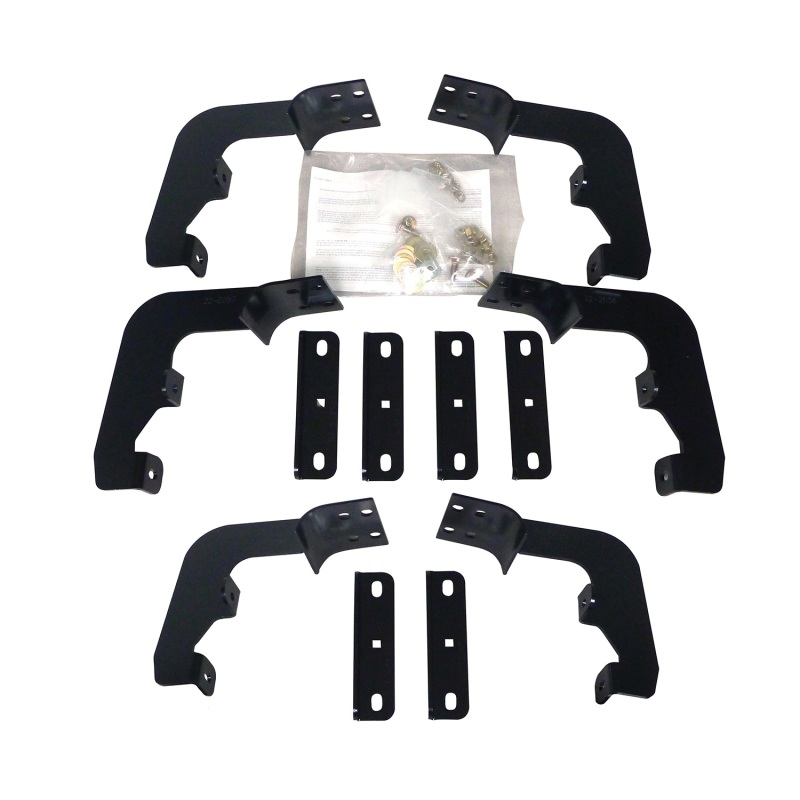 Westin 2015-2018 Chevrolet/GMC Colorado/Canyon Crew Cab Premier Oval Nerf Step Bar Mount Kit - Black thumbnail 5