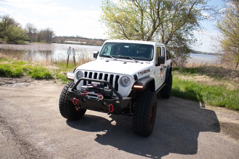 Fishbone Offroad 2018+ Jeep JL & 2020+ JT 7in Turn Signal & Side Marker Lights and Brackets thumbnail 8